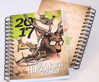 Hirschkuss-Taschenkalender